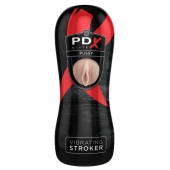 Мастурбатор-вагина Vibrating Pussy Stroker с вибрацией - Pipedream - в Северодвинске купить с доставкой