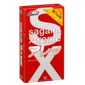 Утолщенные презервативы Sagami Xtreme Feel Long с точками - 10 шт. - Sagami - купить с доставкой в Северодвинске