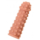 Телесная реалистичная насадка KOKOS Extreme Sleeve 02 с дополнительной стимуляцией - 12,7 см. - KOKOS - в Северодвинске купить с доставкой Телесная реалистичная насадка KOKOS Extreme Sleeve 02 с дополнительной стимуляцией - 12,7 см. - KOKOS - в Северодвинске купить с доставкой