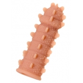 Телесная реалистичная насадка KOKOS Extreme Sleeve 04 с дополнительной стимуляцией - 12,7 см. - KOKOS - в Северодвинске купить с доставкой Телесная реалистичная насадка KOKOS Extreme Sleeve 04 с дополнительной стимуляцией - 12,7 см. - KOKOS - в Северодвинске купить с доставкой