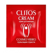Пробник возбуждающего крема для женщин Clitos Cream - 1,5 гр. - Биоритм - купить с доставкой в Северодвинске