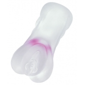 Прозрачный реалистичный мастурбатор Juicy Pussy Crystal Rose - ToyFa - в Северодвинске купить с доставкой