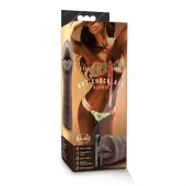 Коричневый мастурбатор-ротик Heather - Blush Novelties - в Северодвинске купить с доставкой