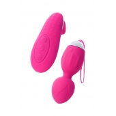 Розовые виброшарики TELLA с пультом-стимулятором - ToyFa в Северодвинске Розовые виброшарики TELLA с пультом-стимулятором - ToyFa