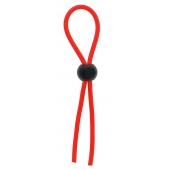 Красное эрекционное лассо с одной бусиной-утяжкой STRETCHY THIN LASSO - Dream Toys - в Северодвинске купить с доставкой