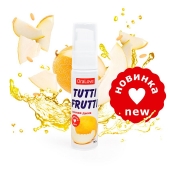 Гель-смазка Tutti-frutti со вкусом сочной дыни - 30 гр. - Биоритм - купить с доставкой в Северодвинске