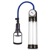 Прозрачная вакуумная помпа Sex Expert с манометром - Sex Expert - в Северодвинске купить с доставкой