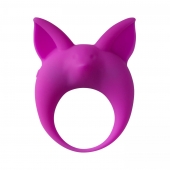 Фиолетовое эрекционное кольцо Kitten Kyle - Lola Games - в Северодвинске купить с доставкой