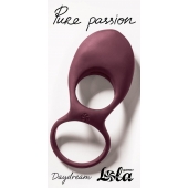 Бордовое эрекционное виброкольцо Daydream - Lola Games - в Северодвинске купить с доставкой