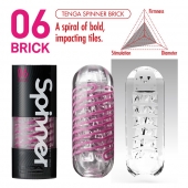 Мастурбатор SPINNER Brick - Tenga - в Северодвинске купить с доставкой