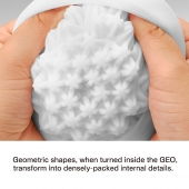 Белый мастурбатор Tenga Geo Coral - Tenga - в Северодвинске купить с доставкой