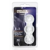 Прозрачный фигурный мастурбатор Master Stroker - Blush Novelties - в Северодвинске купить с доставкой