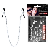 Оригинальные зажимы на соски с бусами - Notabu - купить с доставкой в Северодвинске