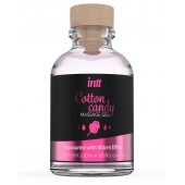 Массажный гель с согревающим эффектом Cotton Candy - 30 мл. - INTT - купить с доставкой в Северодвинске
