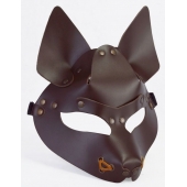 Коричневая маска Wolf - Sitabella - купить с доставкой в Северодвинске