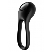 Черное эрекционное виброкольцо Majestic Duo - Satisfyer - в Северодвинске купить с доставкой