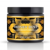 Пудра для тела Honey Dust Body Powder с ароматом кокоса и ананаса - 170 гр. - Kama Sutra - купить с доставкой в Северодвинске