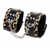 Оковы Anonymo с анималистическим принтом - ToyFa - купить с доставкой в Северодвинске Оковы Anonymo с анималистическим принтом - ToyFa - купить с доставкой в Северодвинске