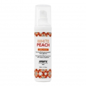 Разогревающее массажное масло Gourmet White Peach Organic с органическими ингредиентами - 50 мл. - Exsens - купить с доставкой в Северодвинске