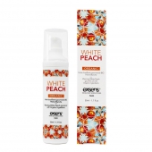 Разогревающее массажное масло Gourmet White Peach Organic с органическими ингредиентами - 50 мл. - Exsens - купить с доставкой в Северодвинске