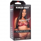 Мастурбатор-вагина Karlee Grey ULTRASKYN Pocket Pussy - Doc Johnson - в Северодвинске купить с доставкой