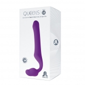 Лиловый безремневой страпон Queens M - Adrien Lastic - купить с доставкой в Северодвинске