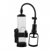 Прозрачная вакуумная помпа с вибрацией Vibrating Penis Pump - Dream Toys - в Северодвинске купить с доставкой