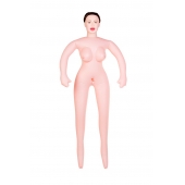 Надувная секс-кукла брюнетка с реалистичной головой - ToyFa - в Северодвинске купить с доставкой