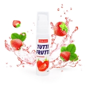 Гель-смазка Tutti-frutti с земляничным вкусом - 30 гр. - Биоритм - купить с доставкой в Северодвинске
