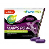 Возбуждающее средство для мужчин Mans Power plus - 10 капсул (0,35 гр.) +1 в подарок - SuperCaps - купить с доставкой в Северодвинске