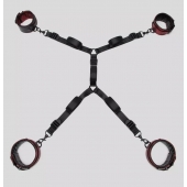 Изысканный набор фиксаций на кровати Reversible Under Mattress Restraint Set - Fifty Shades of Grey - купить с доставкой в Северодвинске