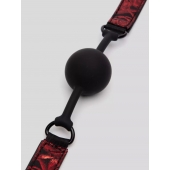 Кляп-шар на двусторонних ремешках Reversible Silicone Ball Gag - Fifty Shades of Grey - купить с доставкой в Северодвинске