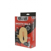 Мастурбатор-вагина с вибрацией и выносным пультом управления REALSTUFF SMOOTH   BALD - Dream Toys - в Северодвинске купить с доставкой