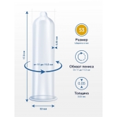 Презервативы MY.SIZE размер 53 - 10 шт. - My.Size - купить с доставкой в Северодвинске