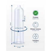 Презервативы MY.SIZE размер 47 - 3 шт. - My.Size - купить с доставкой в Северодвинске