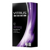 Презервативы с утолщённой стенкой VITALIS PREMIUM strong - 12 шт. - Vitalis - купить с доставкой в Северодвинске