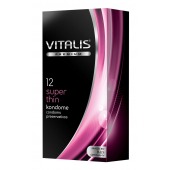 Ультратонкие презервативы VITALIS PREMIUM super thin - 12 шт. - Vitalis - купить с доставкой в Северодвинске