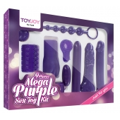 Эротический набор Toy Joy Mega Purple - Toy Joy - купить с доставкой в Северодвинске