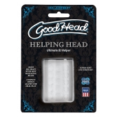Прозрачный мастурбатор HELPING HEAD - Doc Johnson - в Северодвинске купить с доставкой