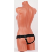 Универсальные черные трусики для страпона - БДСМ Арсенал - купить с доставкой в Северодвинске