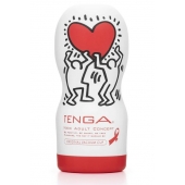 Мастурбатор Keith Haring Cup Deep Throat - Tenga - в Северодвинске купить с доставкой