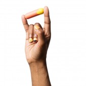 Оранжевая вибропуля Romp Riot - ROMP