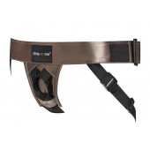 Бронзовый пояс для насадок Curious Harness - Strap-on-me - купить с доставкой в Северодвинске