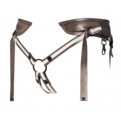Бронзовый пояс для насадок Desirous Harness - Strap-on-me - купить с доставкой в Северодвинске