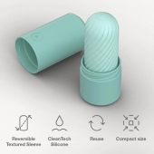 Мятный двусторонний мастурбатор Arcwave Ghost Pocket Stroker - Arcwave - в Северодвинске купить с доставкой