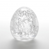 Мастурбатор-яйцо Keith Haring EGG DANCE - Tenga - в Северодвинске купить с доставкой