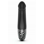 Черный вибратор с электростимуляцией Real Deal Neal - 16,5 см. - MyStim - купить с доставкой в Северодвинске