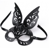 Черная ажурная маска  Зайка  с ушками - Crazy Handmade - купить с доставкой в Северодвинске