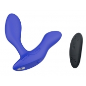 Синий анальный вибратор We-Vibe Vector+ - We-vibe - в Северодвинске купить с доставкой