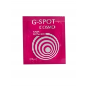 Стимулирующий интимный крем для женщин Cosmo G-spot - 2 гр. - Биоритм - купить с доставкой в Северодвинске